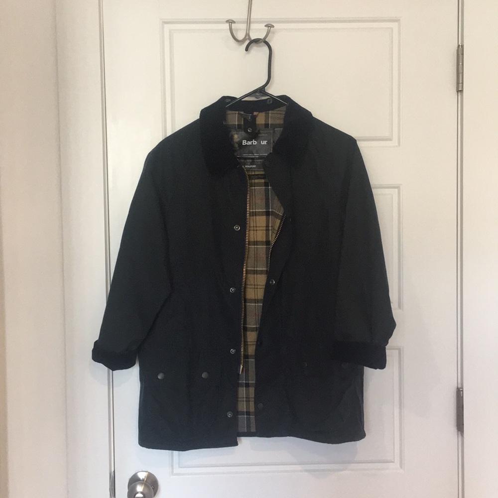 COPY - Barbour Beaufort youth XL navy